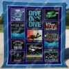 Diving Makes Me Happy Quilt Blanket Vd14  Quilt